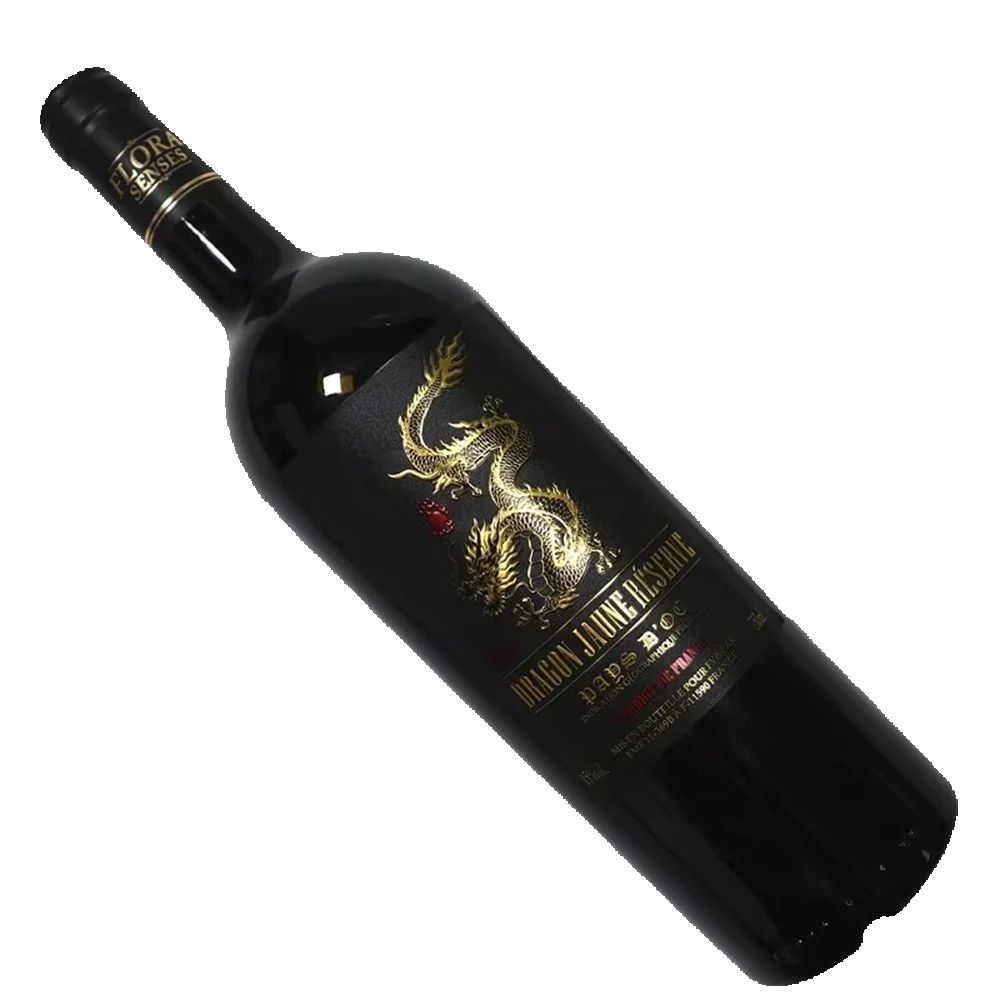 Wine Beer Juice - Etichetta Personalizzata di Lusso per Vino