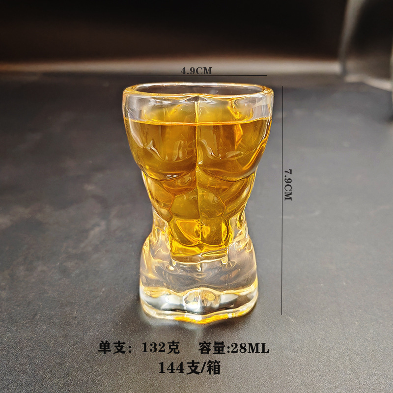 Wine Beer Juice - Bicchiere da Birra in Vetro a