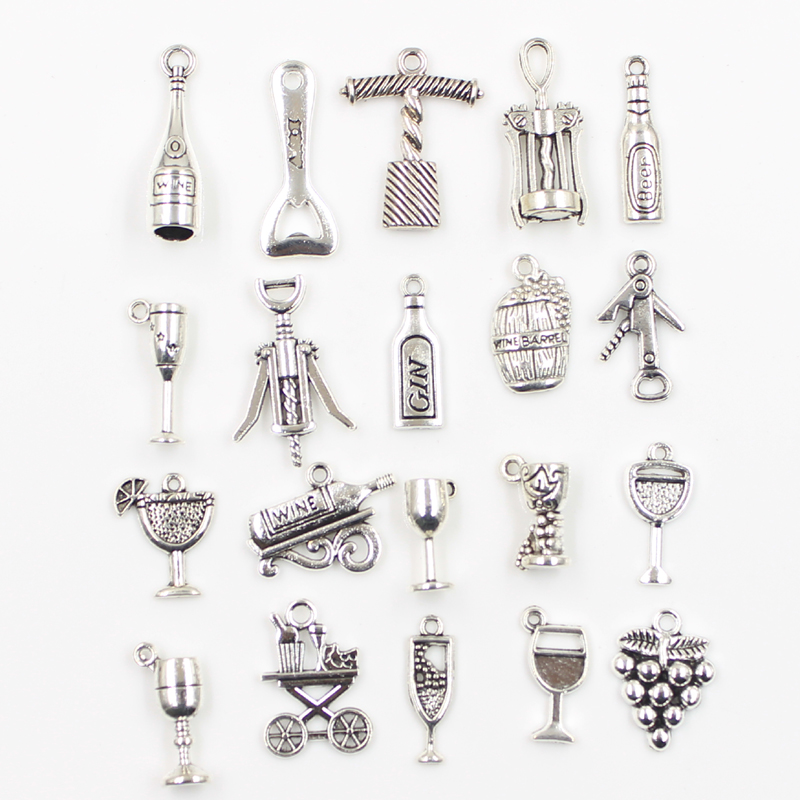 Wine Like Beer - 30 pz Charms barile di birra