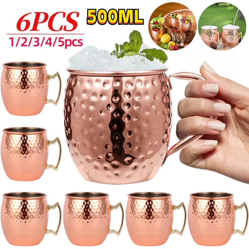 Wine Beer Juice - Set da 1-6 Pezzi di Tazze