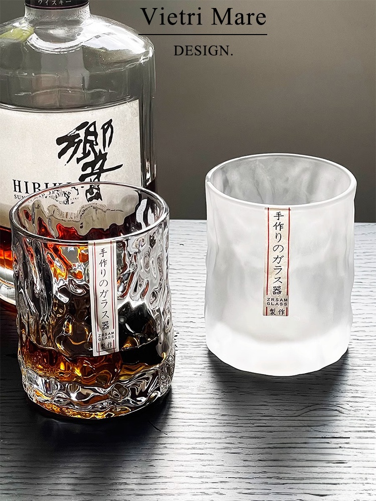 Wine Whiskey Beer - Bicchiere in Vetro Vietnamita Fatto a