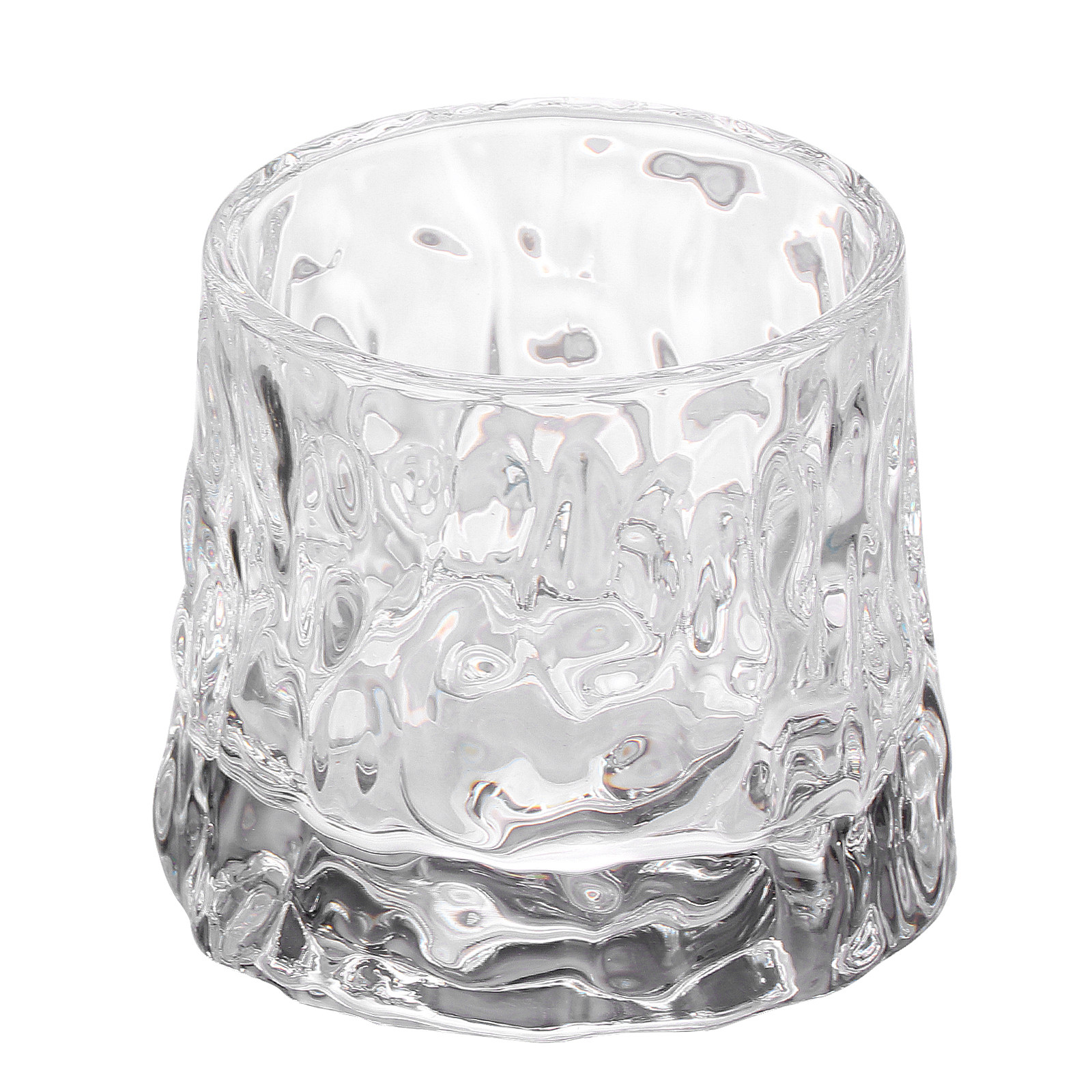 Wine Whiskey Beer - Bicchiere da Vino Martellato Premium con