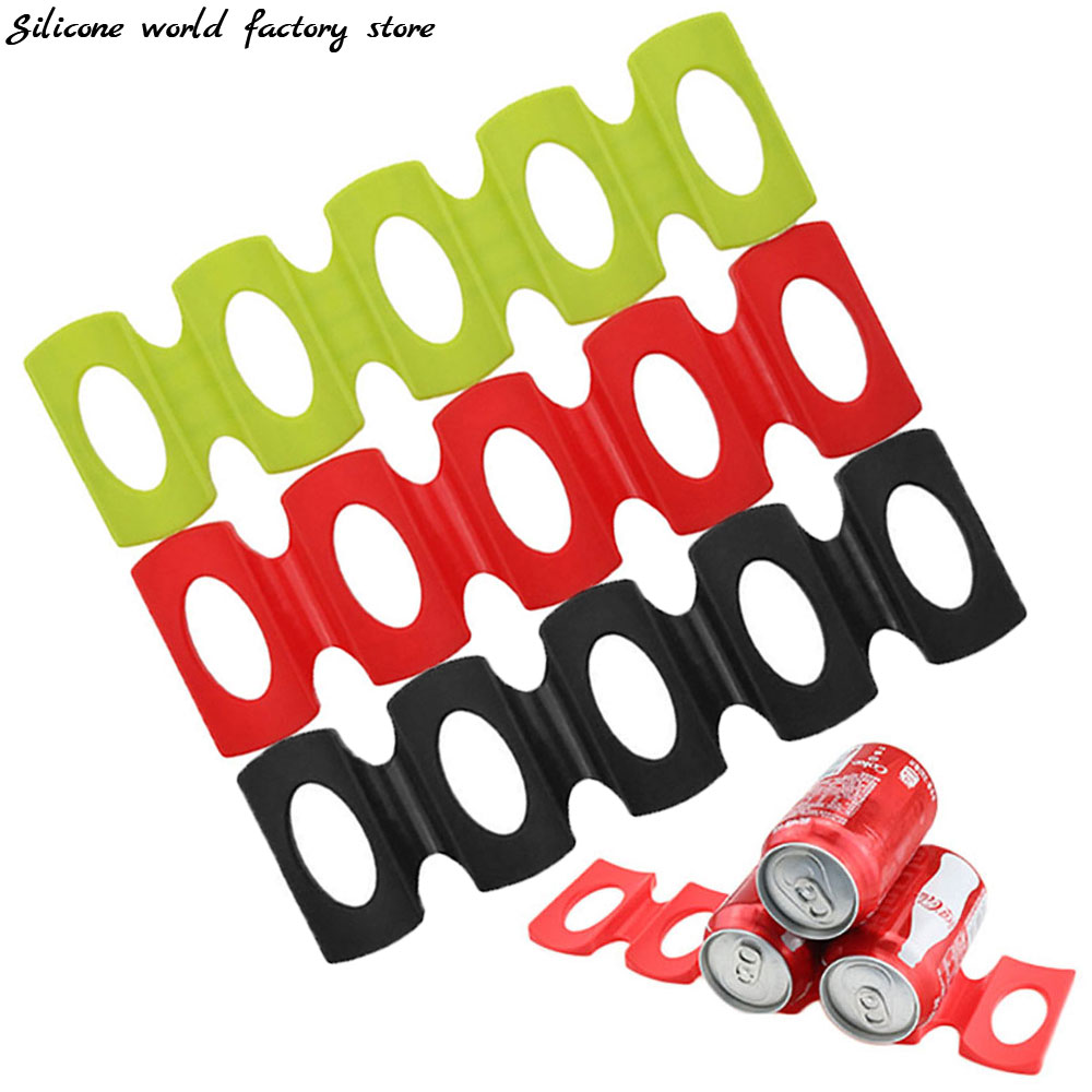 Wine Beer World - Supporti in Silicone per Lattine di