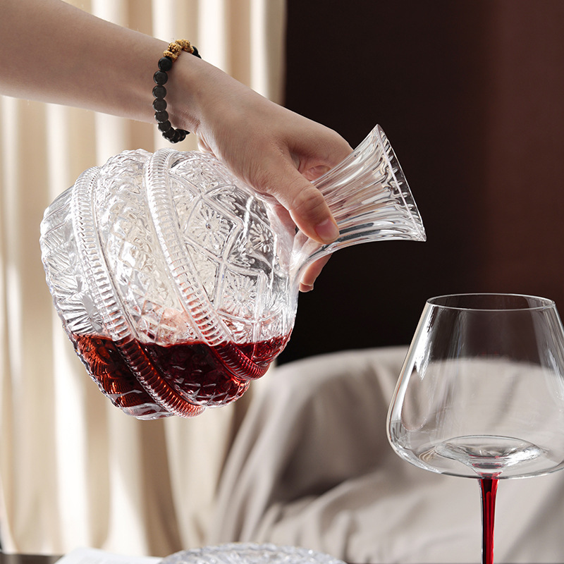 DEOUNY Decanter per vino rotan - Wine Whiskey Beer recensione e prezzo