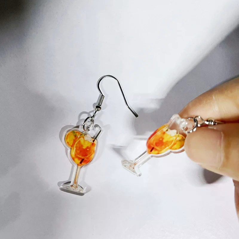 Orecchini a forma di bicchiere - Wine Beer Festival recensione e prezzo