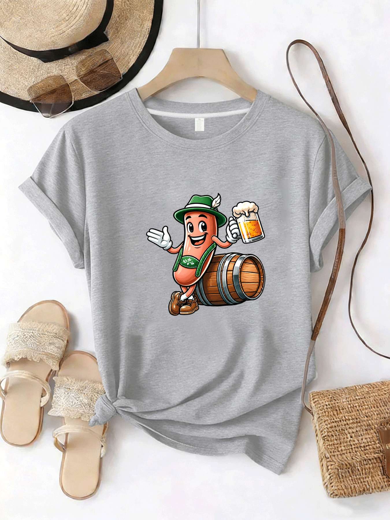 【MYJ062655】T-shirt da donna Be - Wine Beer Festival recensione e prezzo