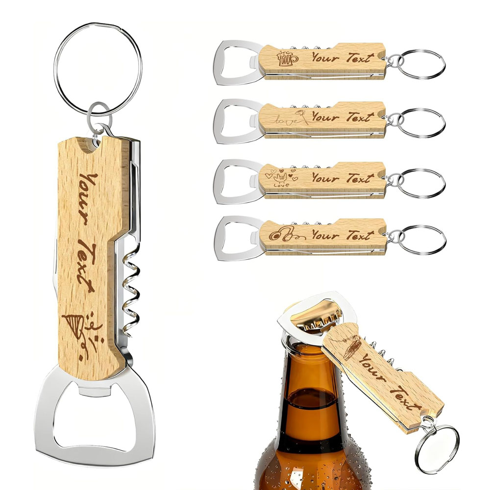 Portachiavi apribottiglie con  - Wine In Beer Bottle recensione e prezzo