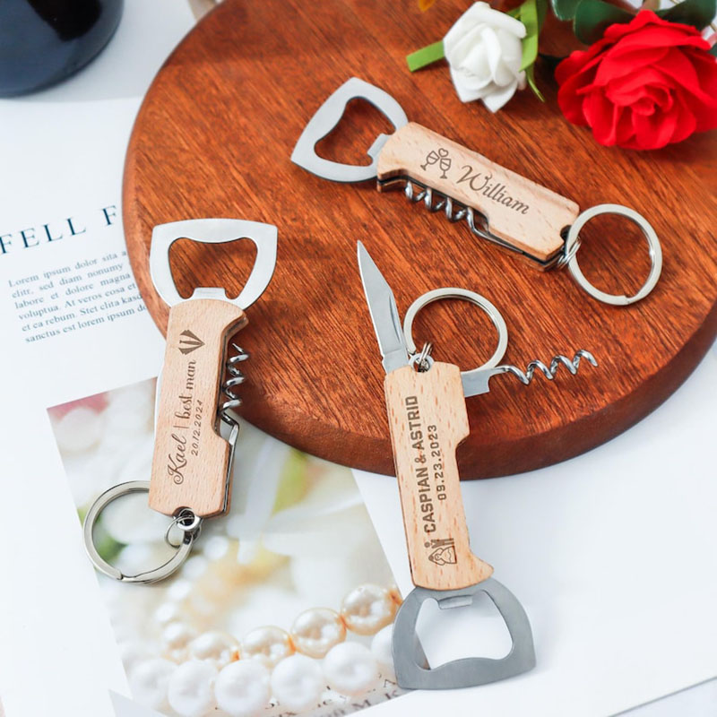 Portachiavi apribottiglie con  - Wine In Beer Bottle recensione e prezzo