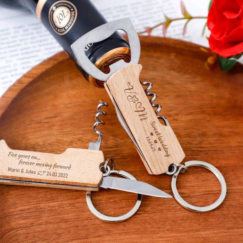 Portachiavi apribottiglie con  - Wine In Beer Bottle recensione e prezzo