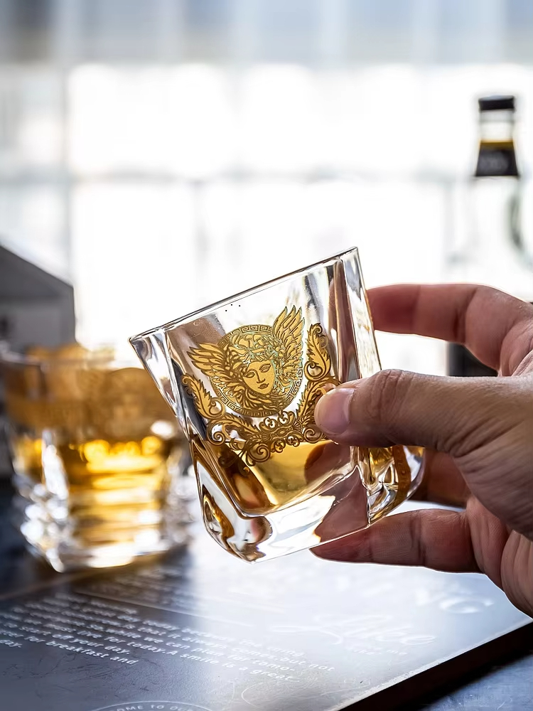 Bicchiere da whisky dipinto co - Wine Beer And Liquor recensione e prezzo