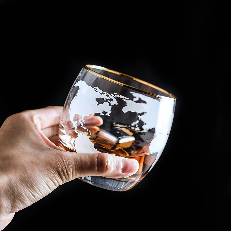 Mappa del mondo Whisky bicchie - Wine Beer World recensione e prezzo