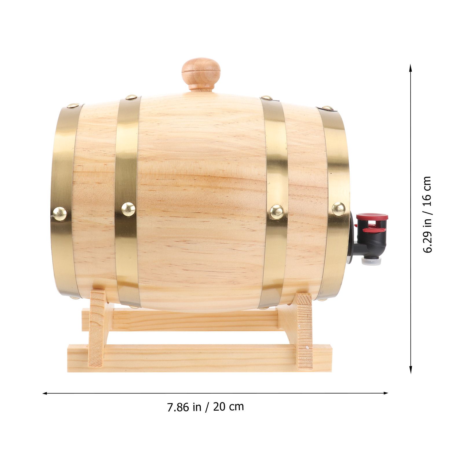 Set di 1 Bottiglia in Legno di - Wine Beer Spirit recensione e prezzo