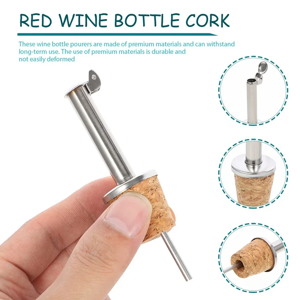 1PC Versatore di sughero per v - Wine Beer Spirit recensione e prezzo