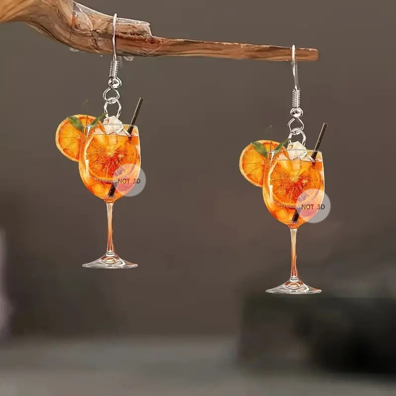 Orecchini a forma di bicchiere - Wine Beer Festival recensione e prezzo