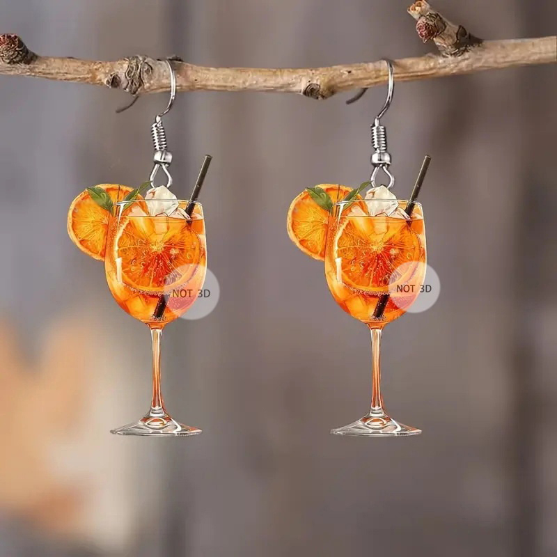 Orecchini a forma di bicchiere - Wine Beer Festival recensione e prezzo