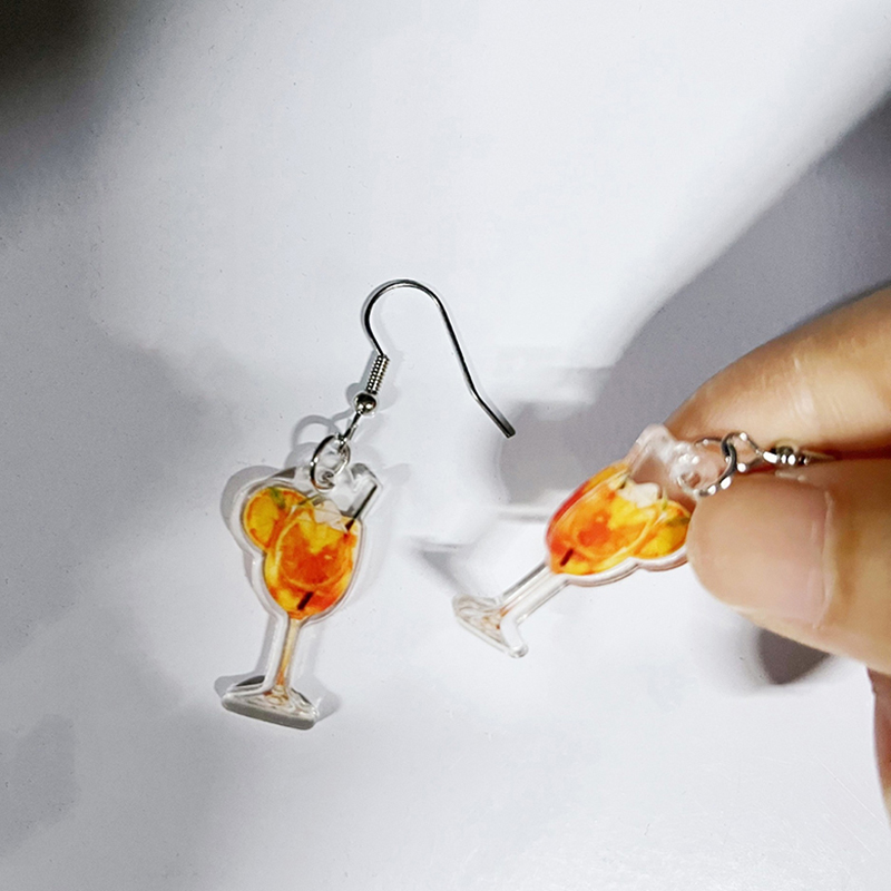 Orecchini a forma di bicchiere - Wine Beer Festival recensione e prezzo