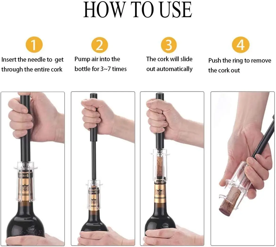 Pompa ad aria Apribottiglie pe - Wine In Beer Bottle recensione e prezzo