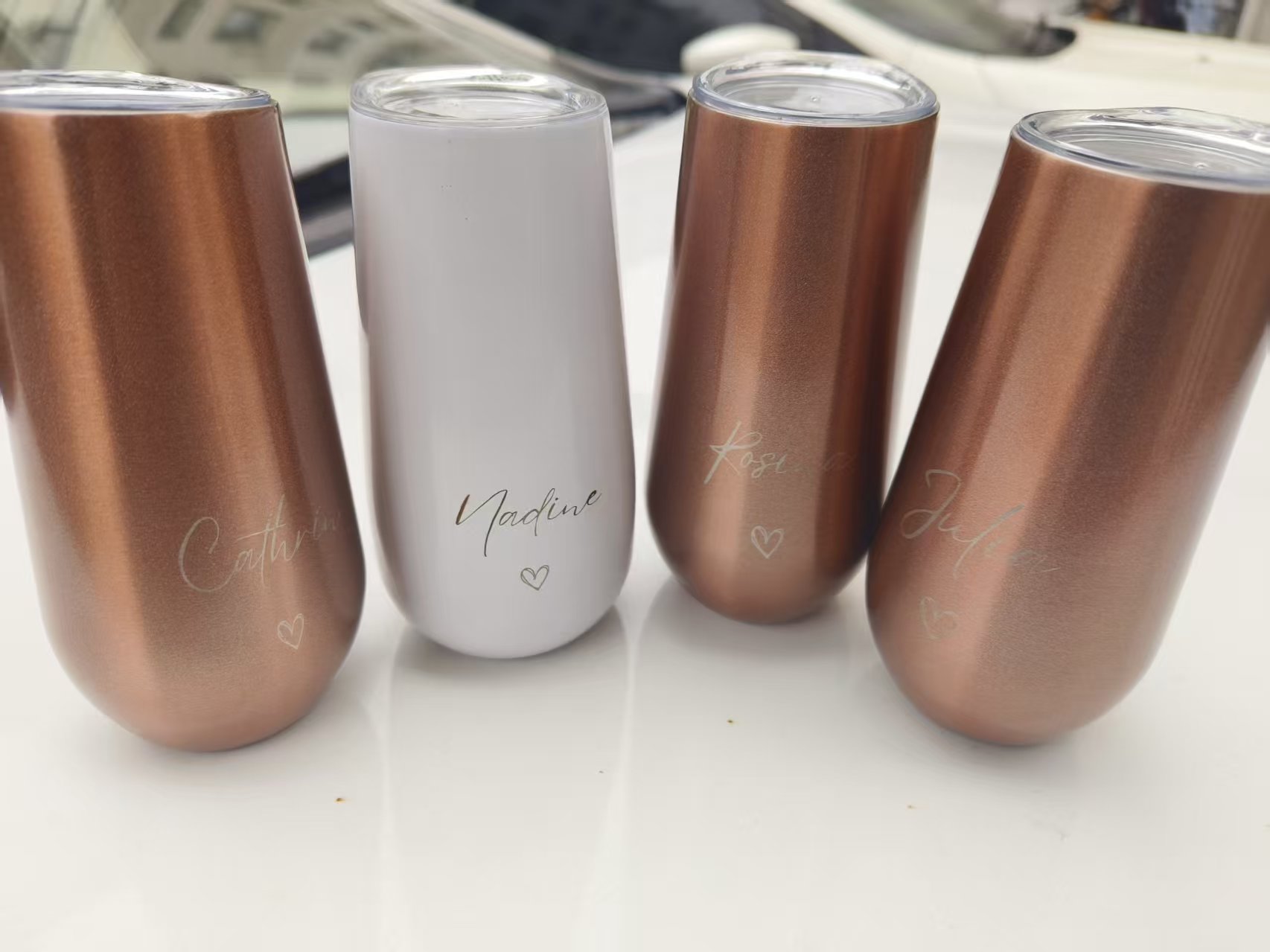 nome di matrimonio personalizz - Beer Wine Glass Name recensione e prezzo